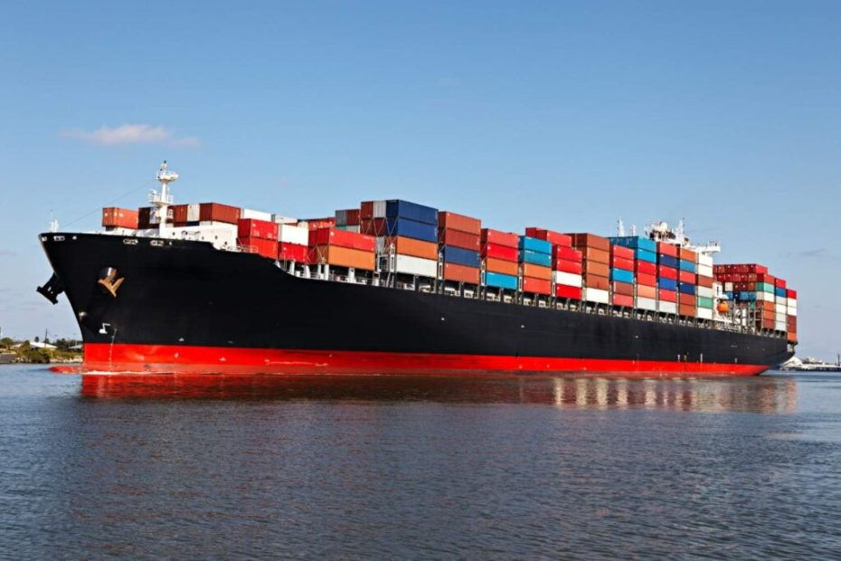 Image of a cargo ship